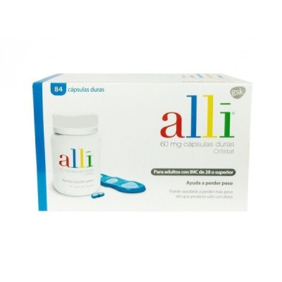 Alli 60 Mg 84 Cápsulas Duras