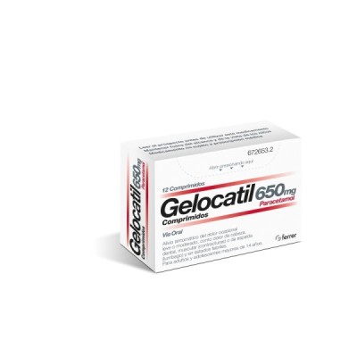 Gelocatil 650 Mg 12...