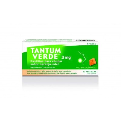 Tantum Verde 3mg Pastillas...
