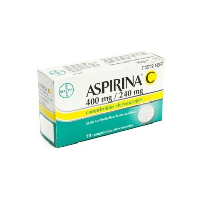 Aspirina C 400-240 Mg 10...