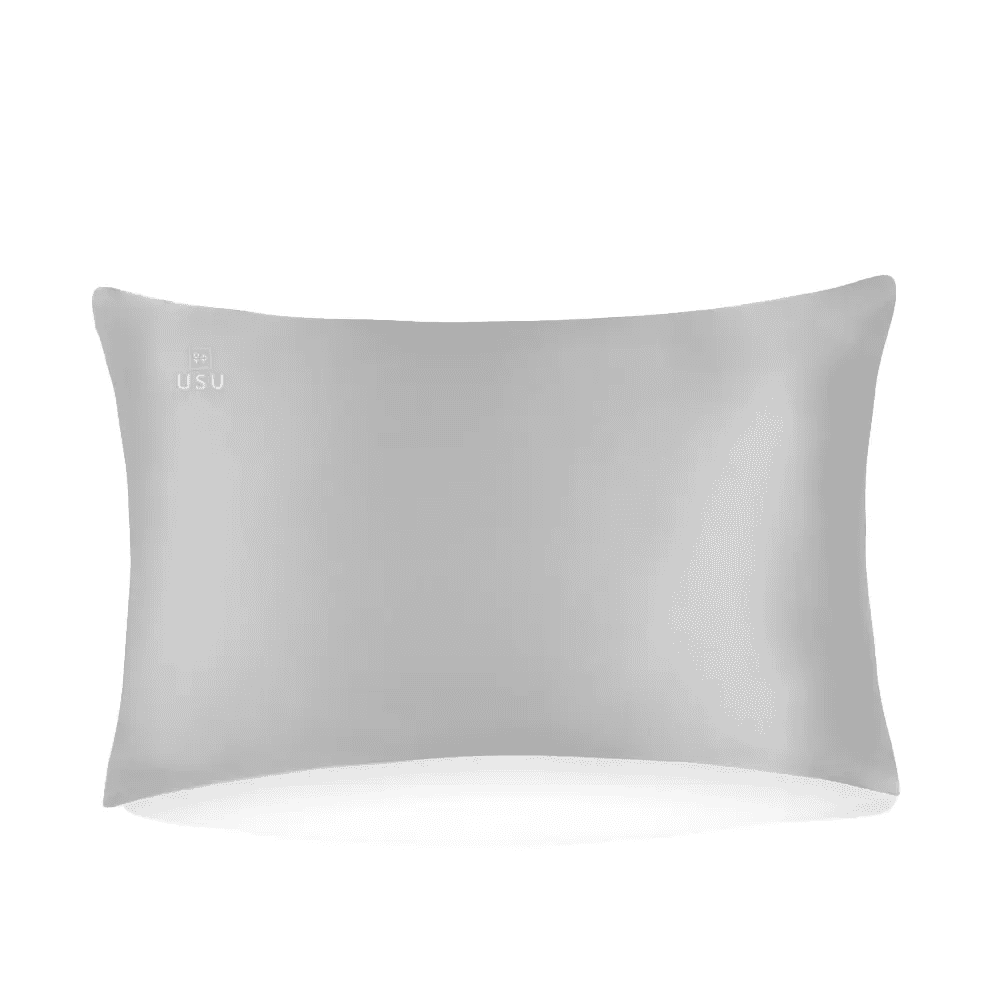 Usu Cosmetics Funda de Almohada Gris Perla 1 unidad